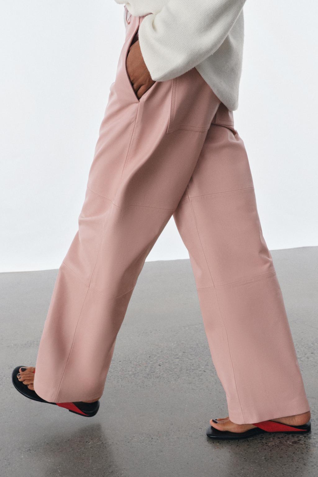 БРЮКИ ИЗ 100% КОЖИ — ZW COLLECTION LIMITED EDITION