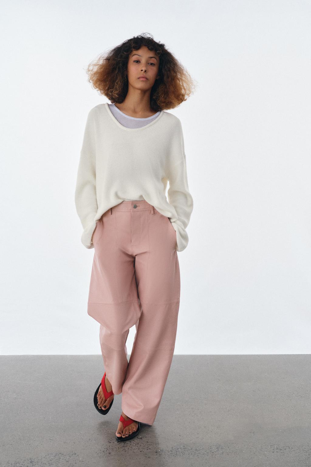 БРЮКИ ИЗ 100% КОЖИ — ZW COLLECTION LIMITED EDITION