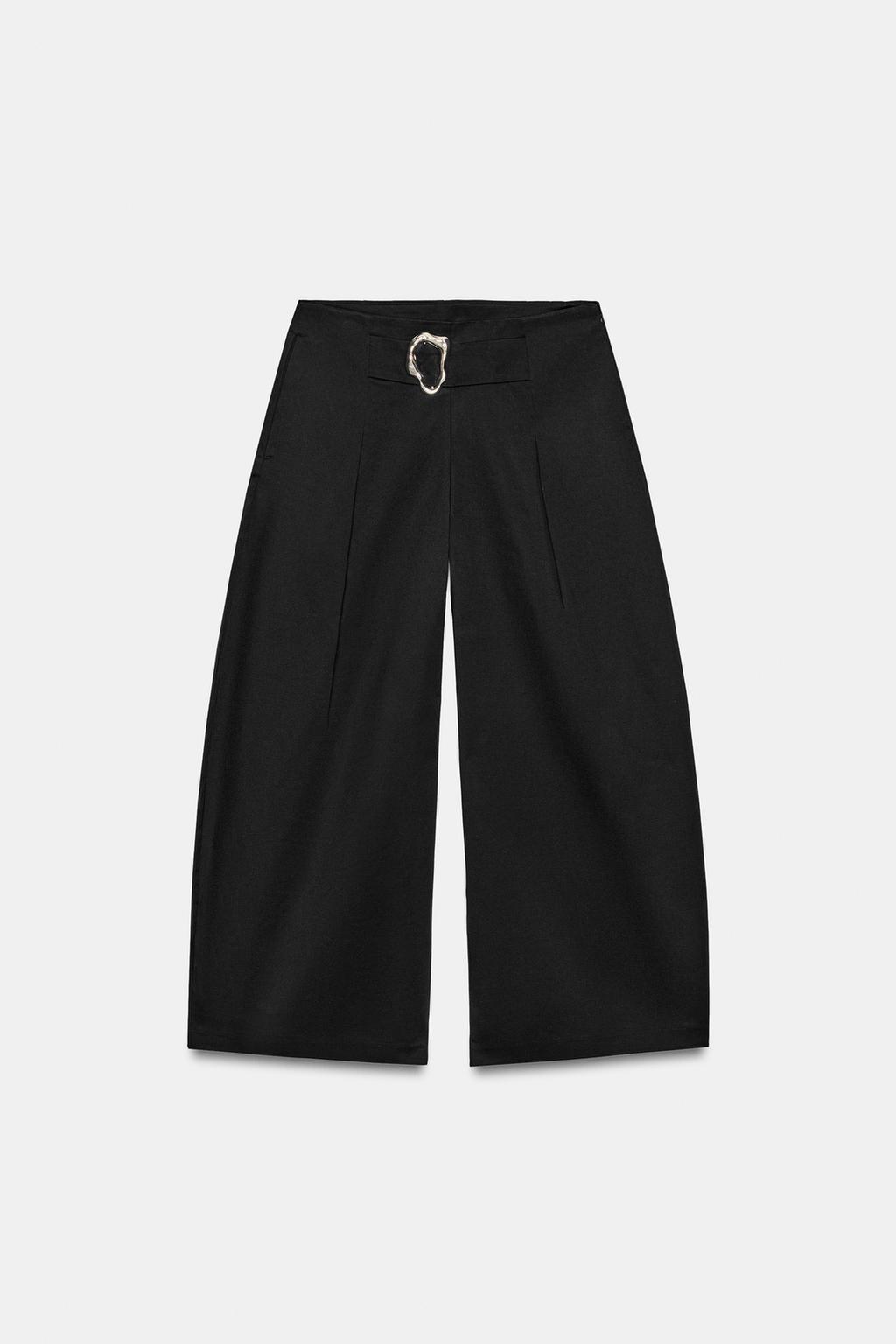 БРЮКИ BARREL С ПРЯЖКОЙ