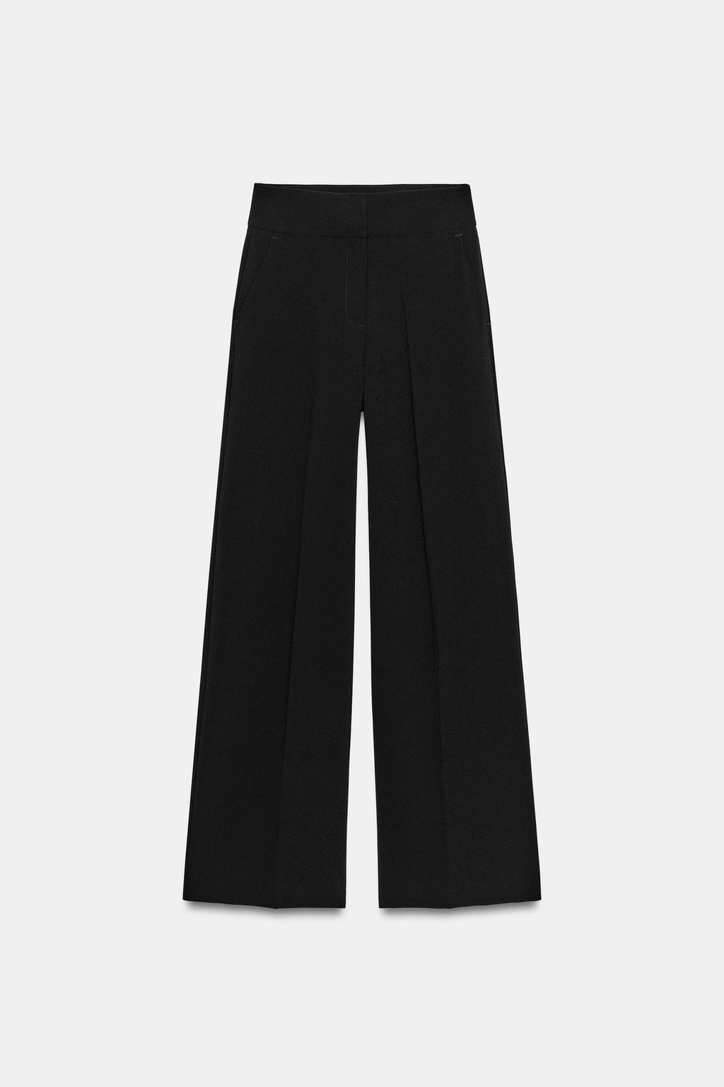 ШИРОКИЕ БРЮКИ С ВЫСОКОЙ ПОСАДКОЙ