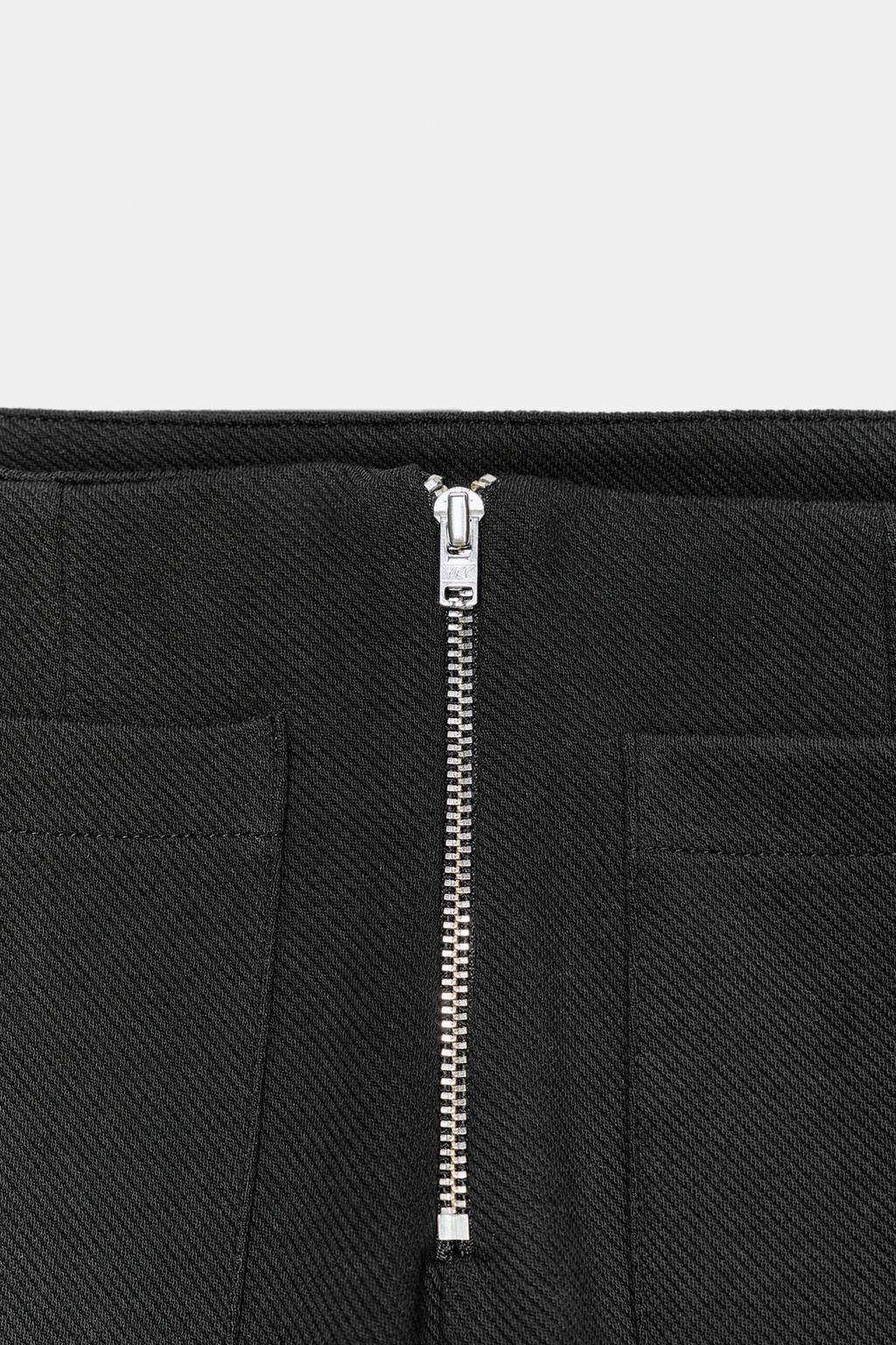 РАСКЛЕШЕННЫЕ БРЮКИ НА МОЛНИИ