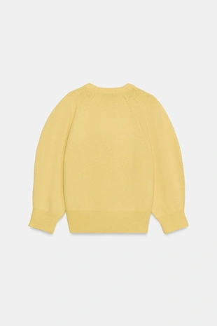 Свитер с объемными рукавами- Заказать в России