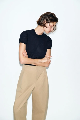 Топ из смесовой шерсти- Заказать в России