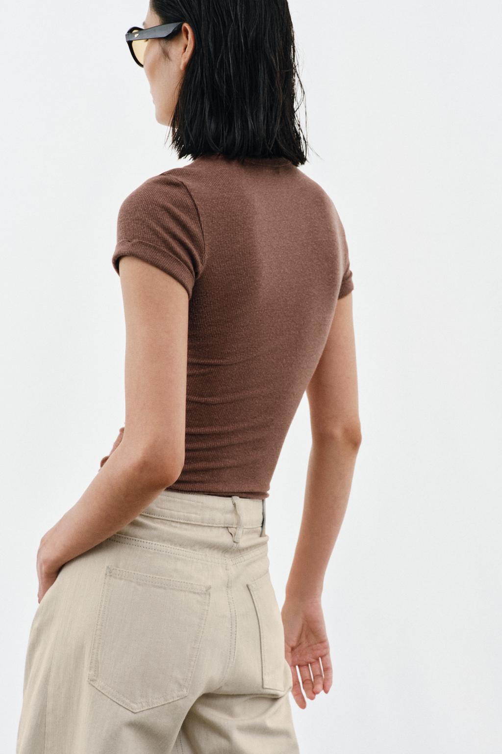 ФУТБОЛКА В СТИЛЕ РУСТИК СО ЛЬНОМ