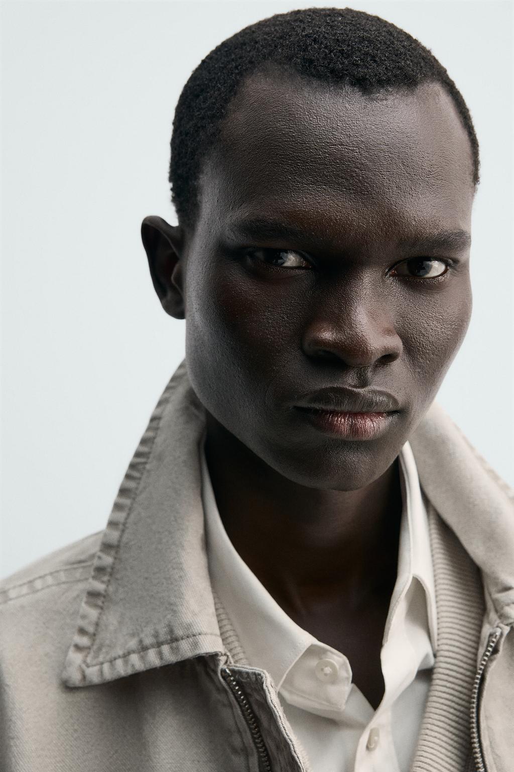 КУРТКА BOXY FIT С ЭФФЕКТОМ ПОТЕРТОСТИ