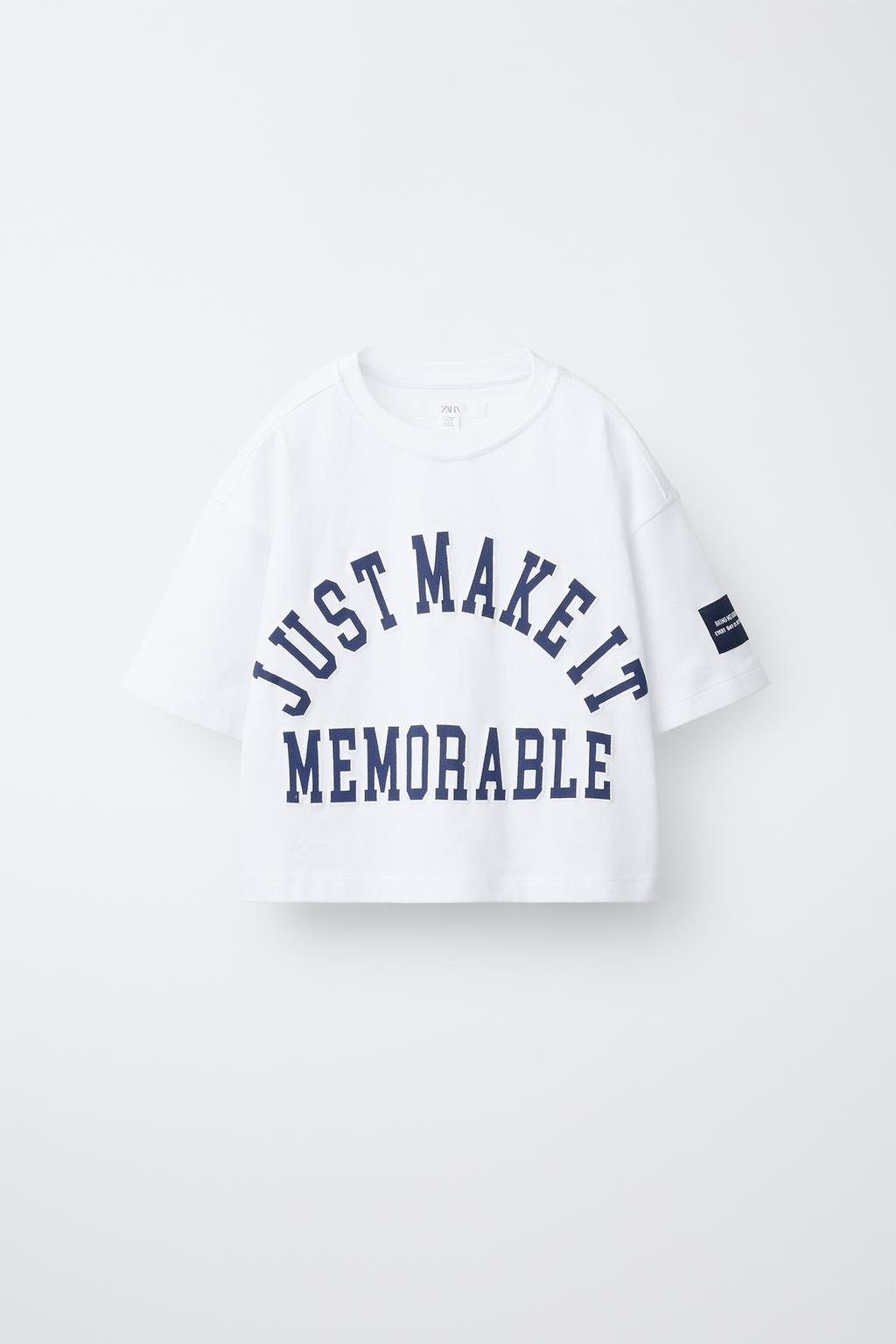 ФУТБОЛКА В СТИЛЕ ПРЕППИ С НАДПИСЬЮ