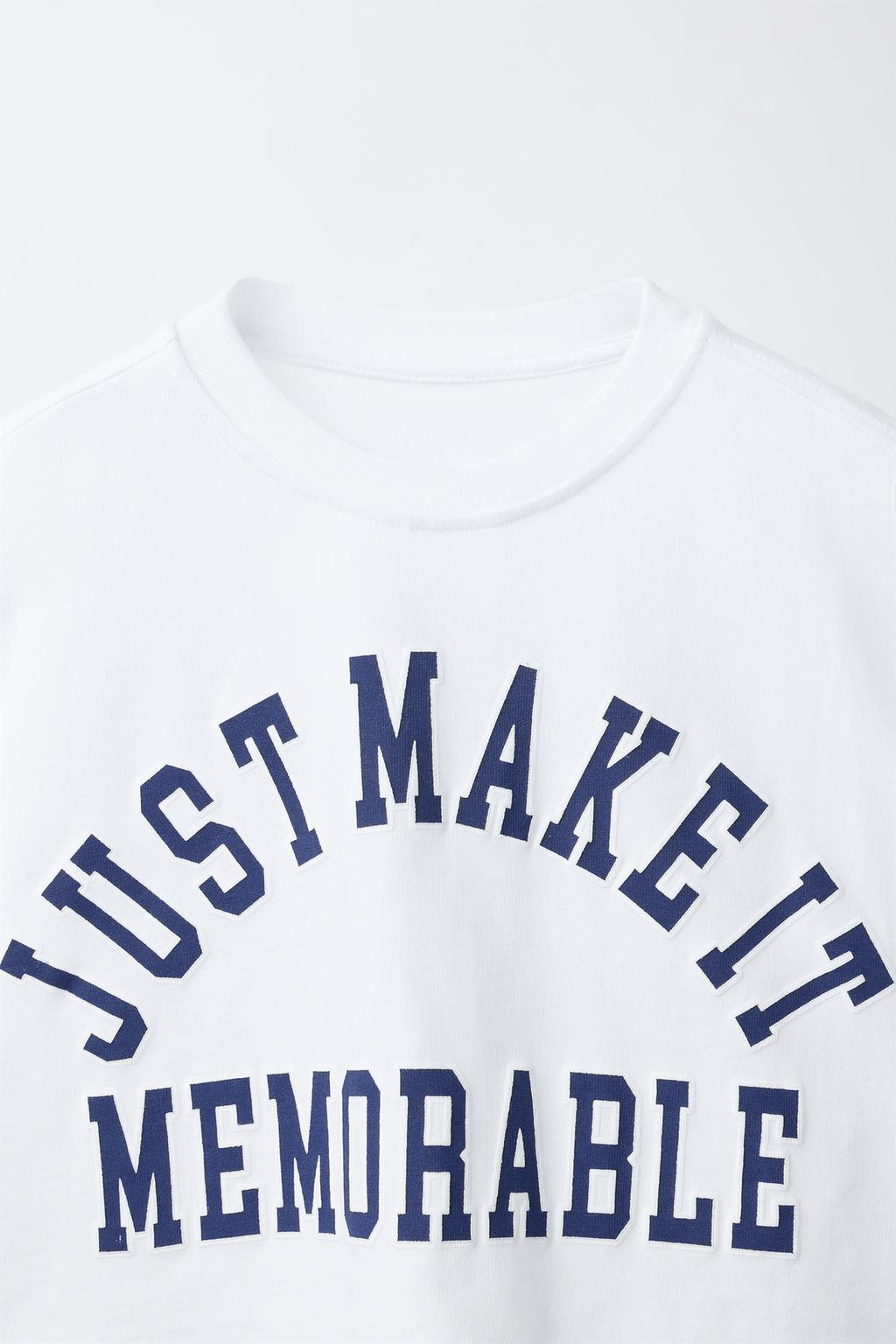 ФУТБОЛКА В СТИЛЕ ПРЕППИ С НАДПИСЬЮ