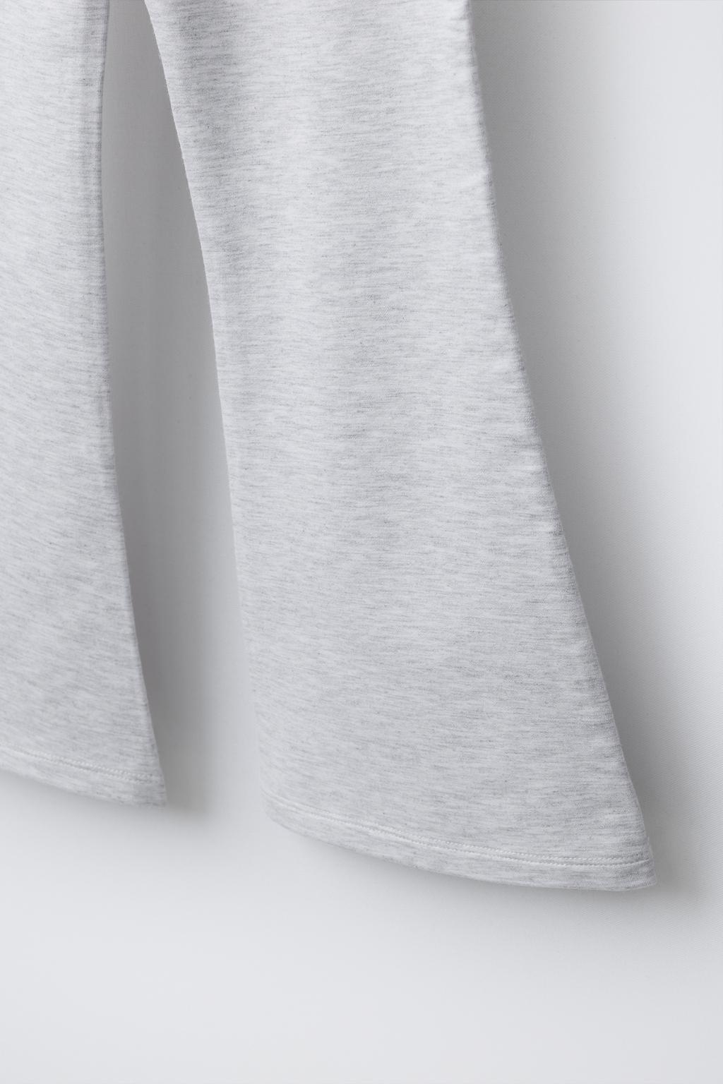 БРЮКИ FLARE ИЗ МЯГКОЙ ТКАНИ