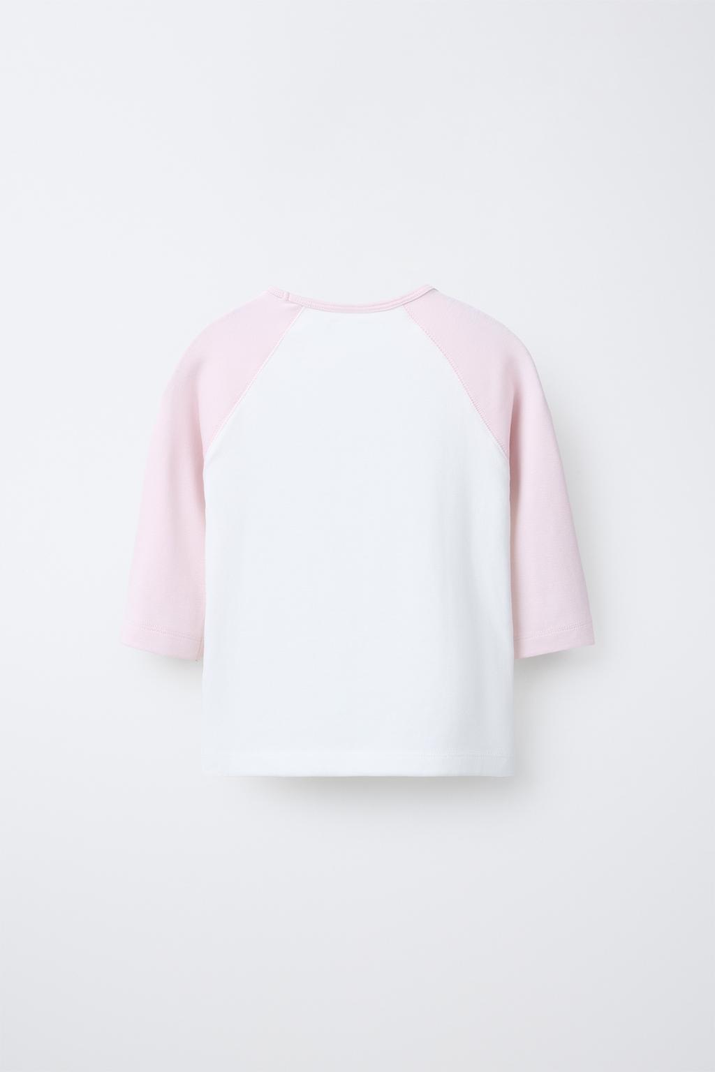 ФУТБОЛКА РЕГЛАН С НАДПИСЬЮ ИЗ МОДАЛА