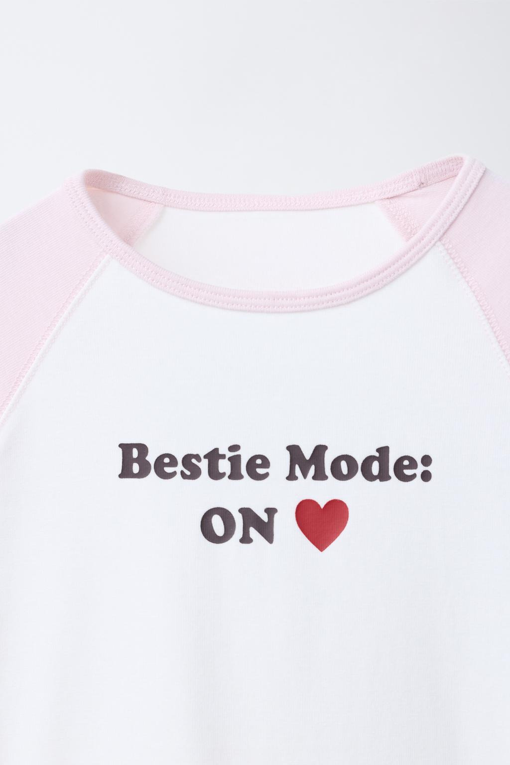 ФУТБОЛКА РЕГЛАН С НАДПИСЬЮ ИЗ МОДАЛА