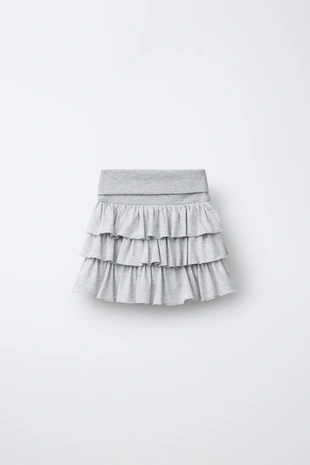 Юбка-шорты с воланами- Заказать в России