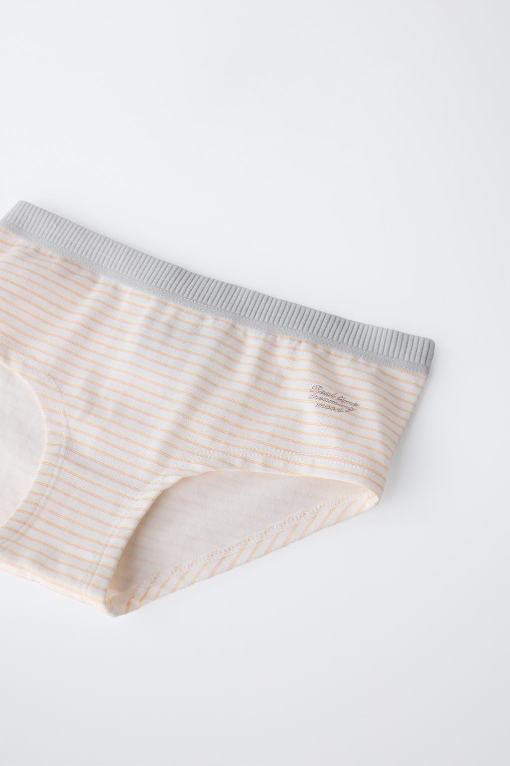 6–14 ЛЕТ/ НАБОР ИЗ ШЕСТИ ТРУСОВ В ПОЛОСКУ