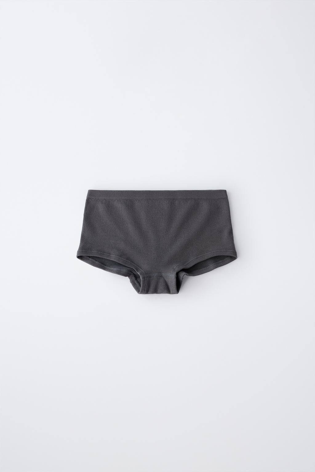 Набор из трех безшовных кюлот zara для возраста 8-14 лет