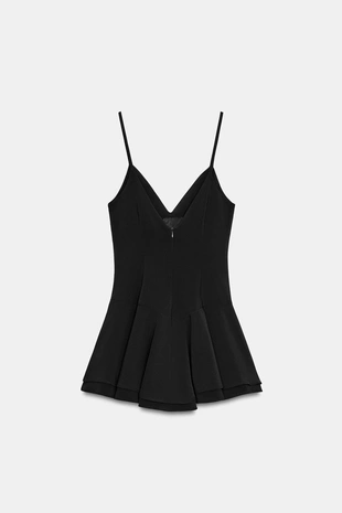 Короткое платье-комбинезон- Заказать в России