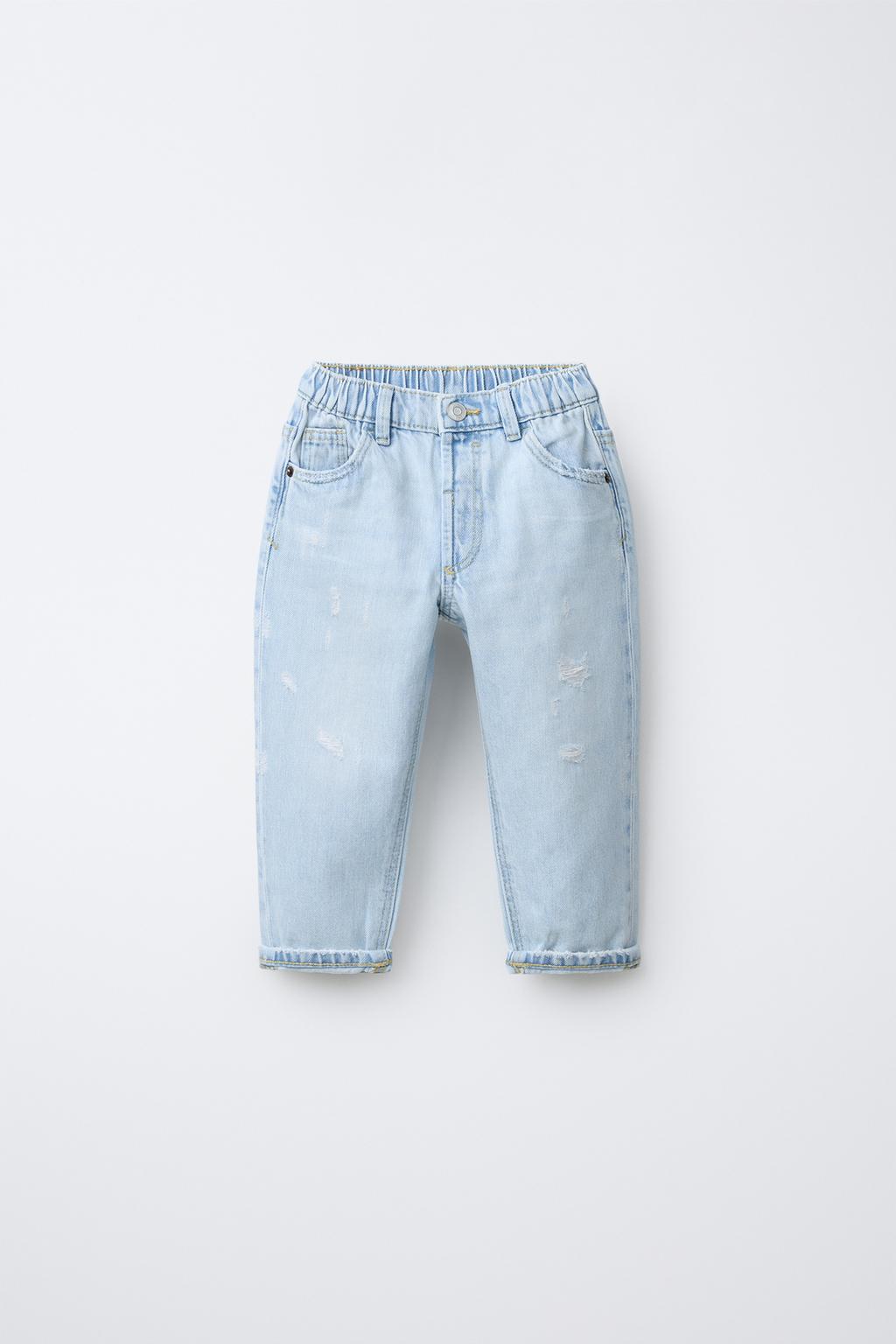 ДЖИНСЫ BAGGY С РАЗРЕЗАМИ