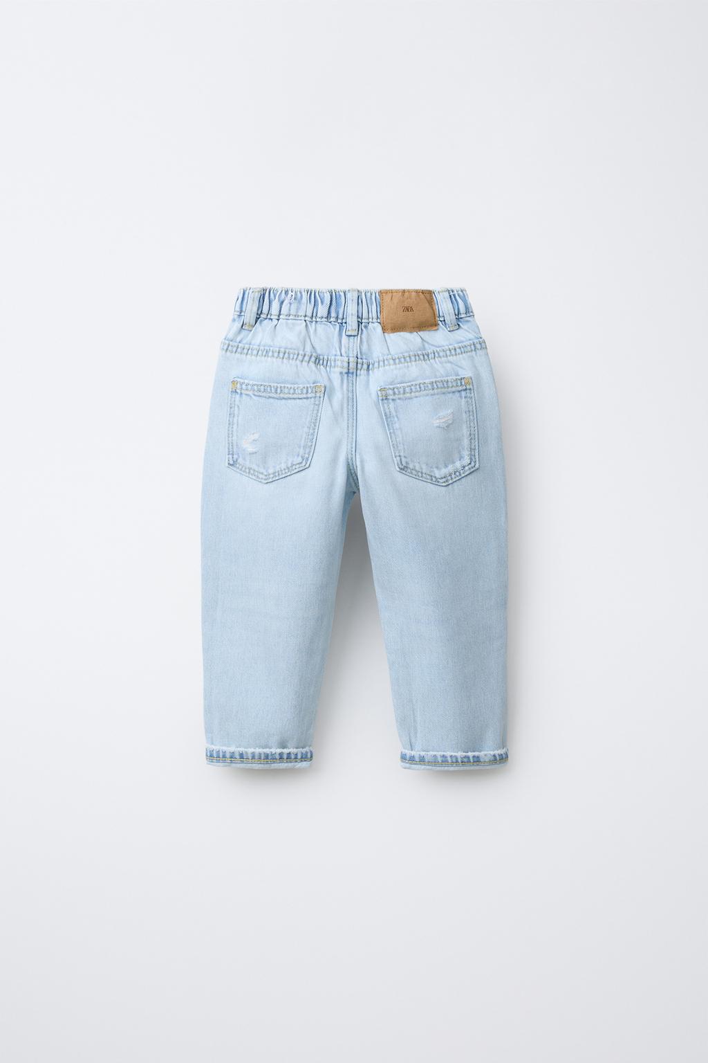 ДЖИНСЫ BAGGY С РАЗРЕЗАМИ