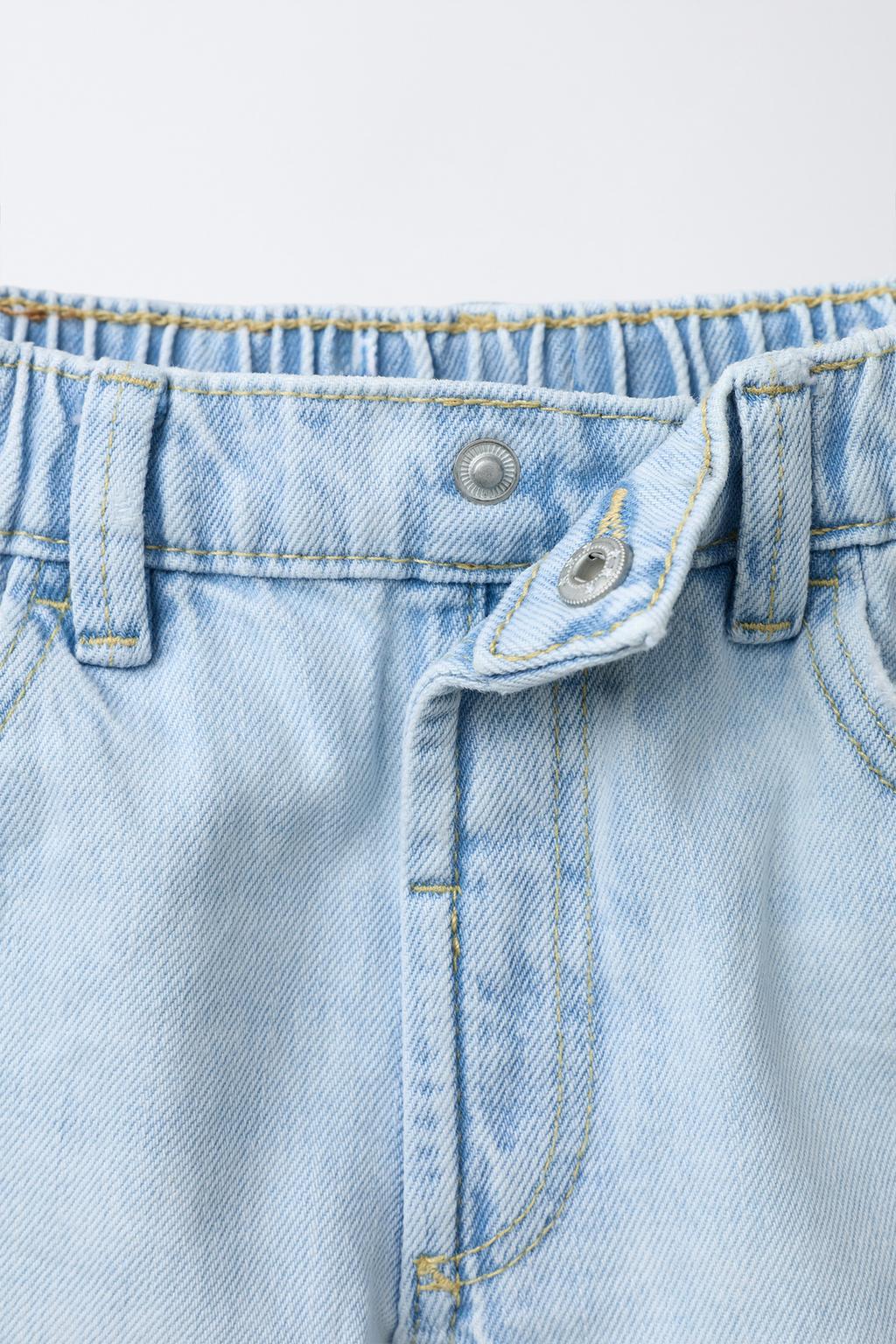 ДЖИНСЫ BAGGY С РАЗРЕЗАМИ