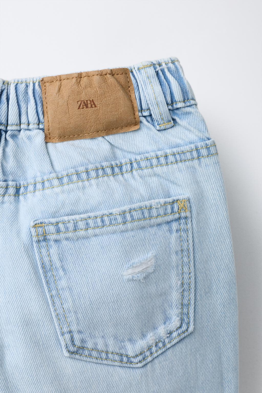 ДЖИНСЫ BAGGY С РАЗРЕЗАМИ