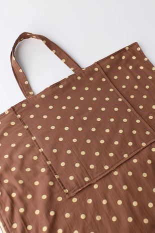 Полотенце-сумка в горошек- Заказать в России