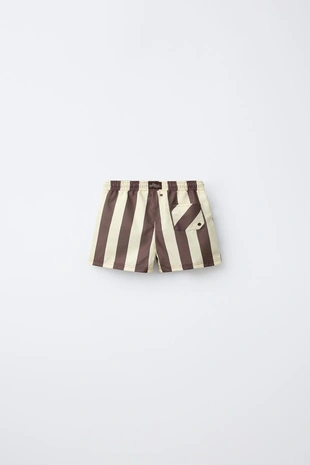 2-6 лет/ плавки-бермуды в полоску- Заказать в России