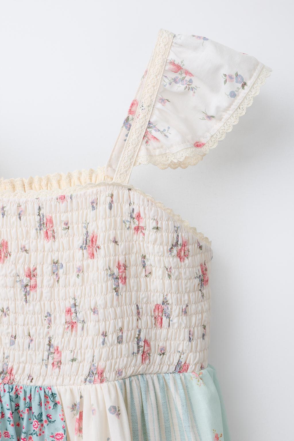 ПЛАТЬЕ ПЭЧВОРК С КРУЖЕВОМ