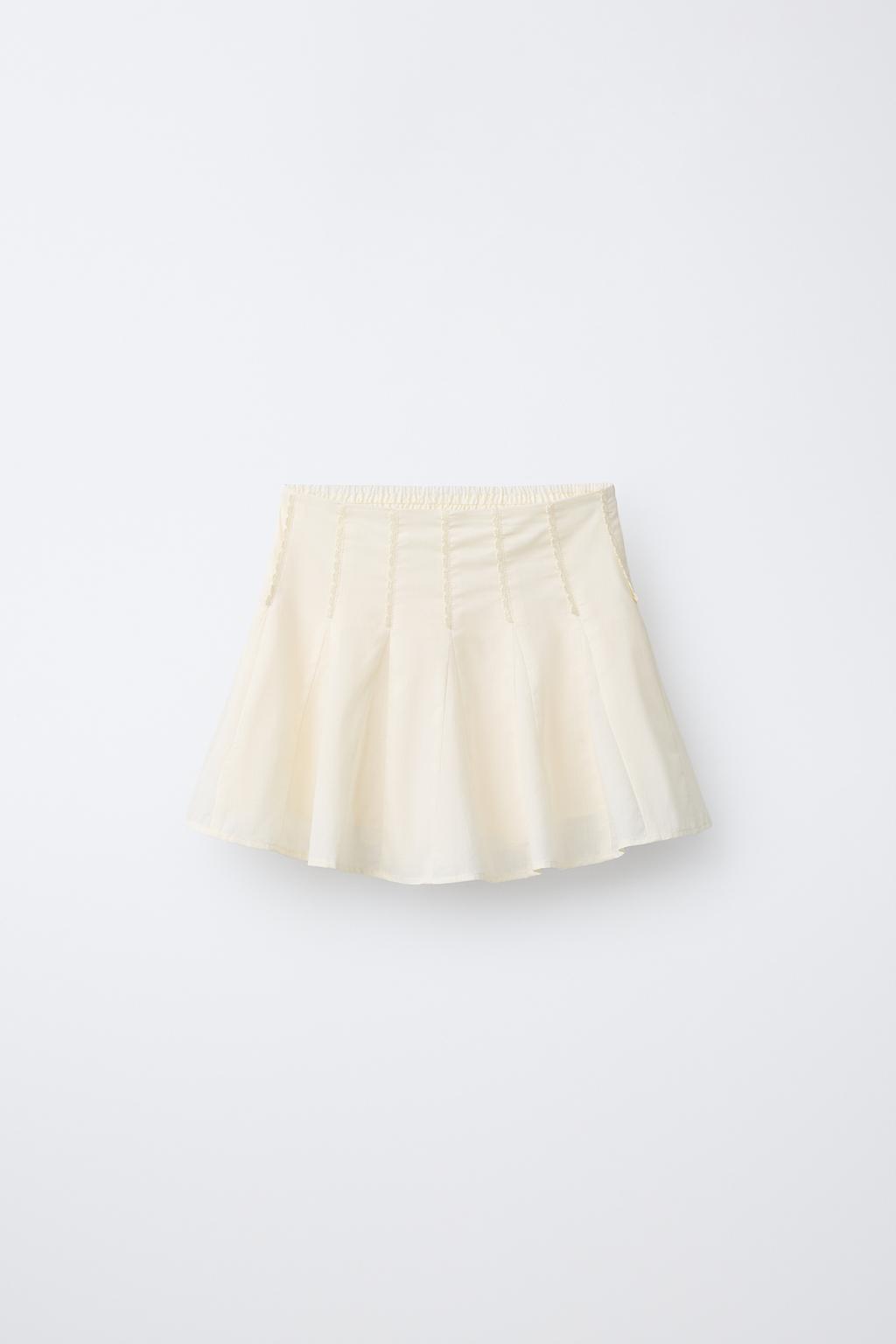 ЮБКА С КРУЖЕВОМ