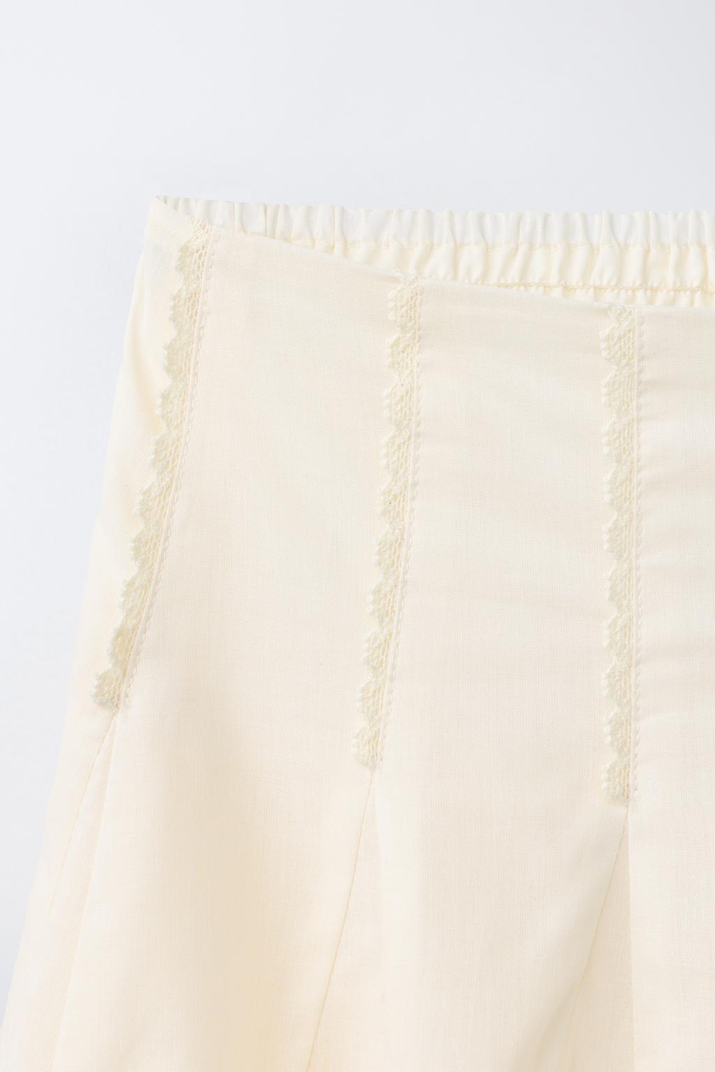 ЮБКА С КРУЖЕВОМ