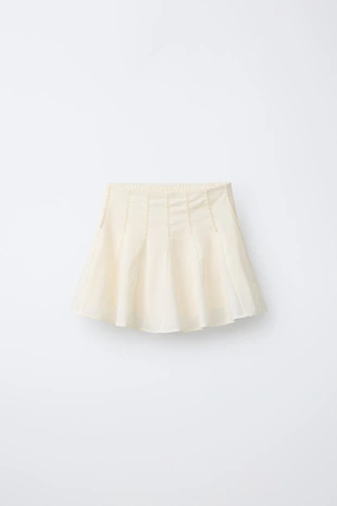 Юбка с кружевом- Заказать в России