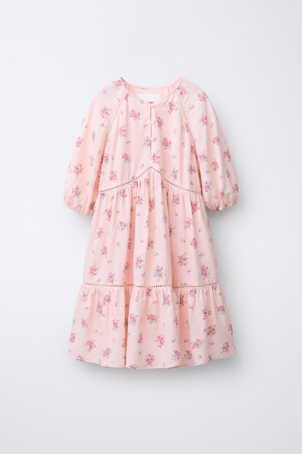 ПЛАТЬЕ С ЦВЕТОЧНЫМ УЗОРОМ