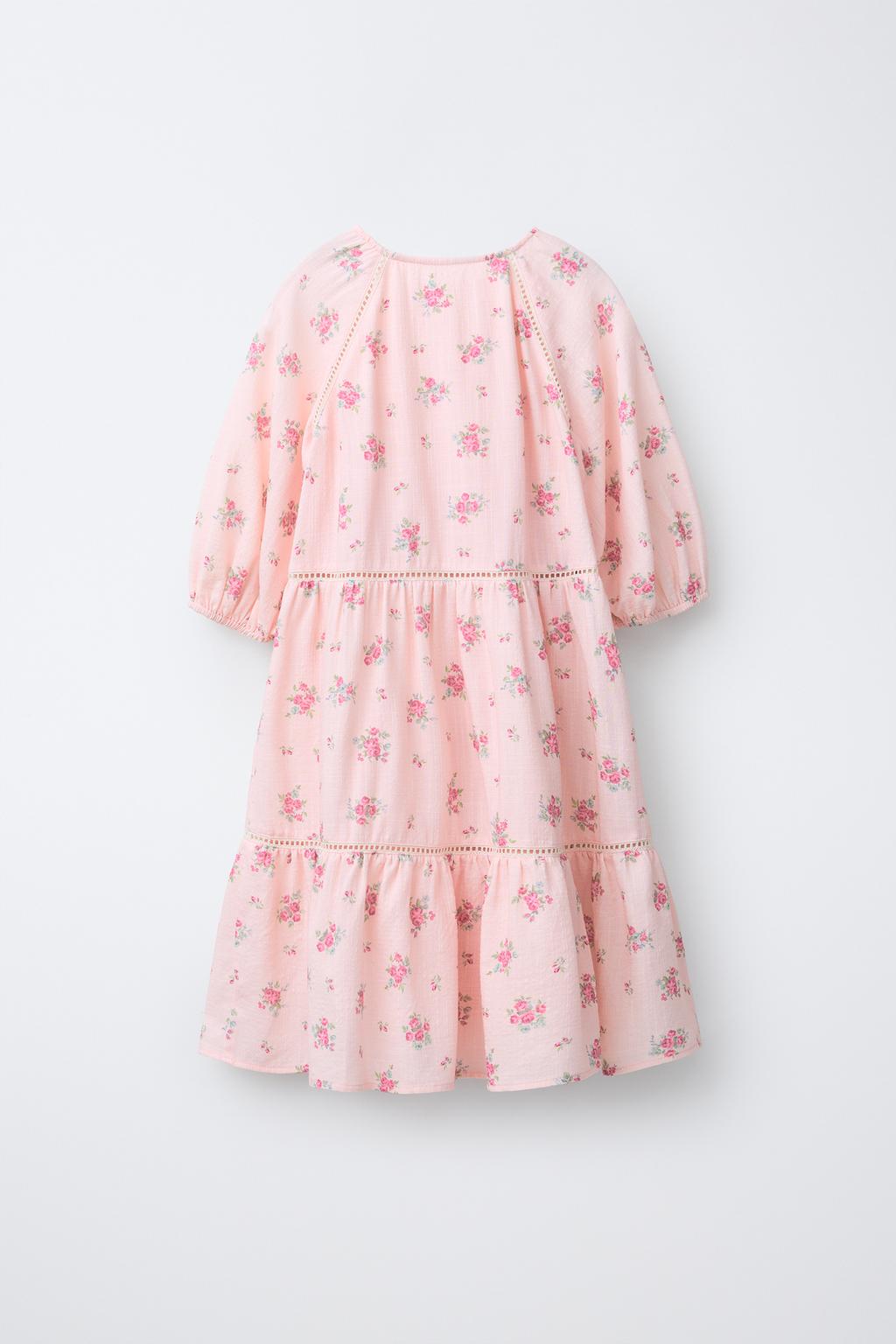 ПЛАТЬЕ С ЦВЕТОЧНЫМ УЗОРОМ