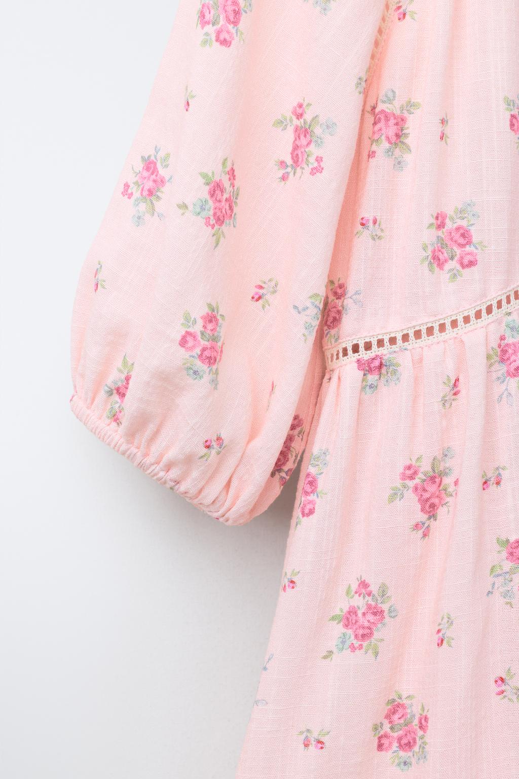 ПЛАТЬЕ С ЦВЕТОЧНЫМ УЗОРОМ