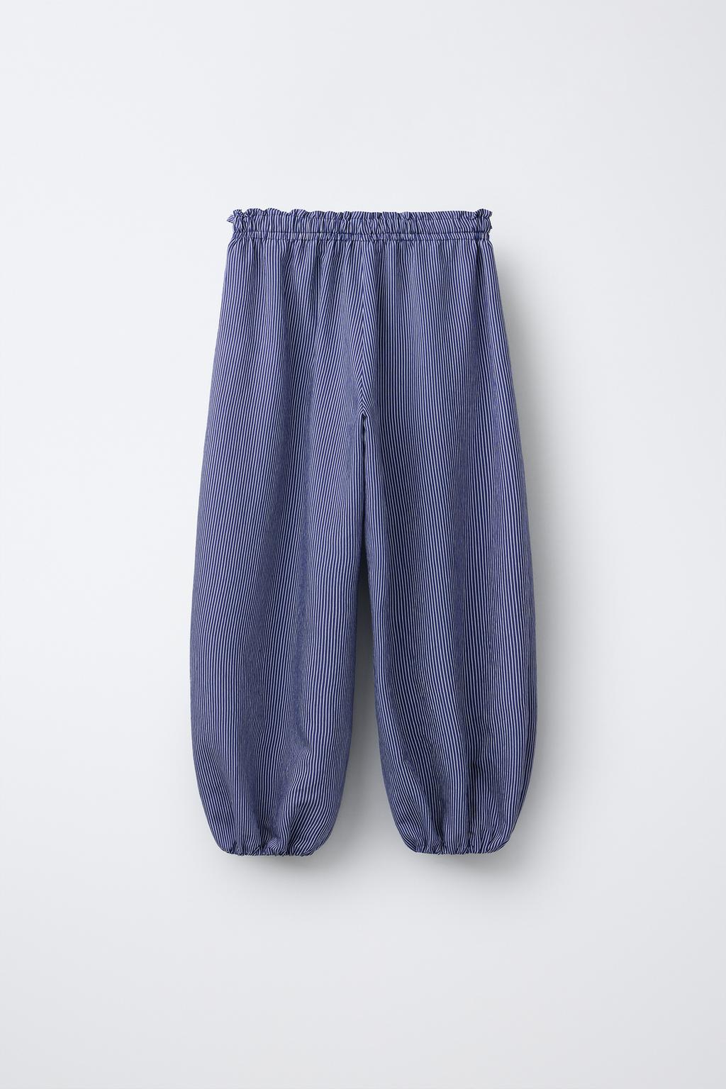 БРЮКИ БОМБАЧО В ПОЛОСКУ С БАНТАМИ