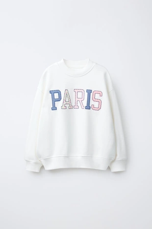 Толстовка с нашивками и надписями- Заказать в России