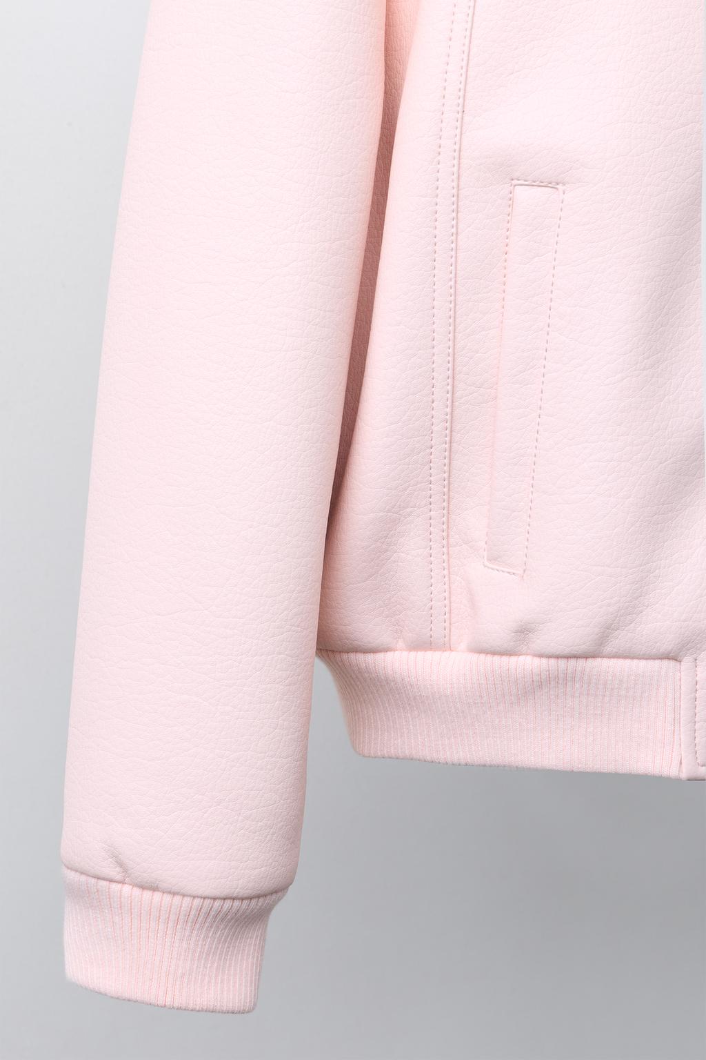 БОМБЕР ИЗ ИСКУССТВЕННОЙ КОЖИ