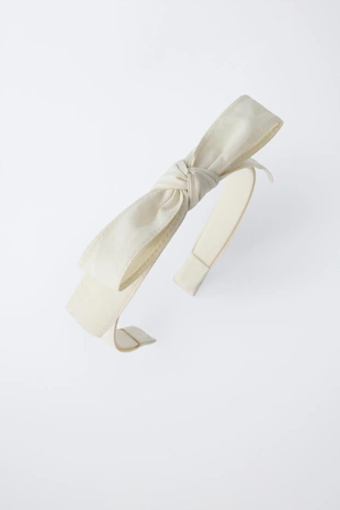 Ободок с двойным бантом