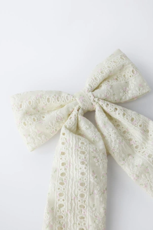 Резинка для волос с ажурным бантом- Заказать в России