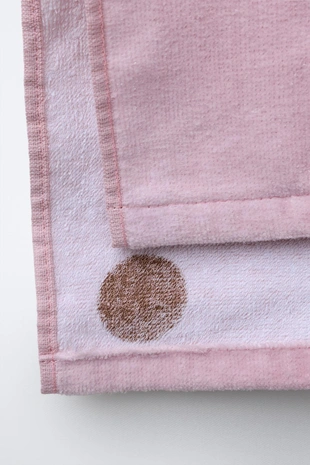 Полотенце-пончо в горошек- Заказать в России