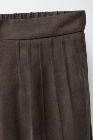 Брюки бомбачо со складками- Заказать в России