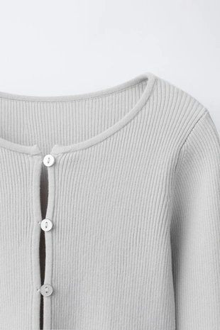 Кардиган с рельефным узором- Заказать в России