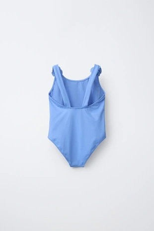 6-14 лет/купальник с объемными цветами- Заказать в России