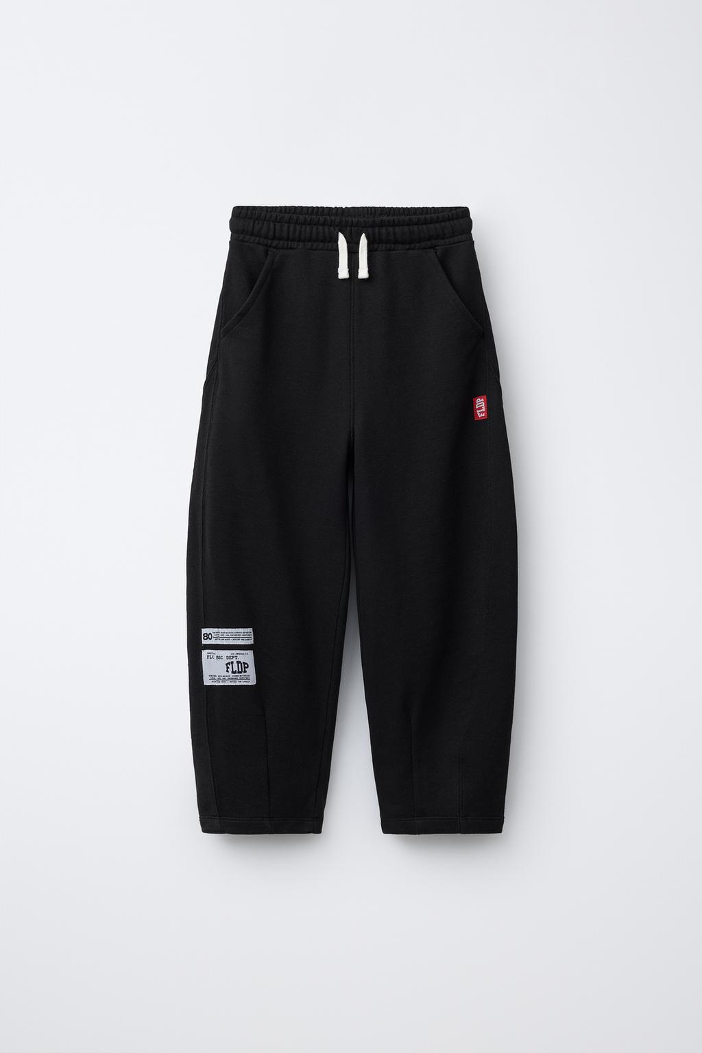 БРЮКИ BARREL С ЭТИКЕТКОЙ