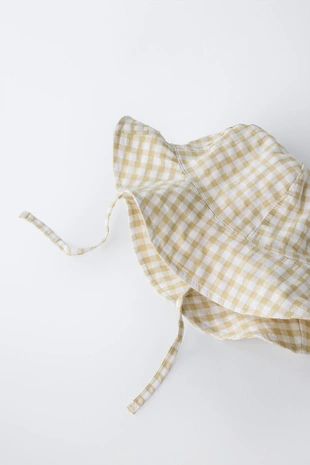 Ведёрная шляпа в клетку- Заказать в России