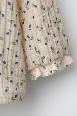 Рубашка с цветочным узором- Заказать в России