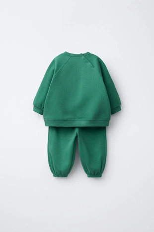 Комплект из толстовки и базовых брюк-джоггеров- Заказать в России