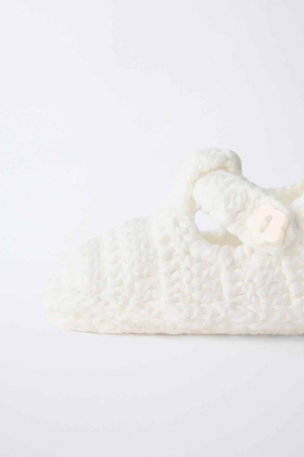 Ботильоны из плотной вязки