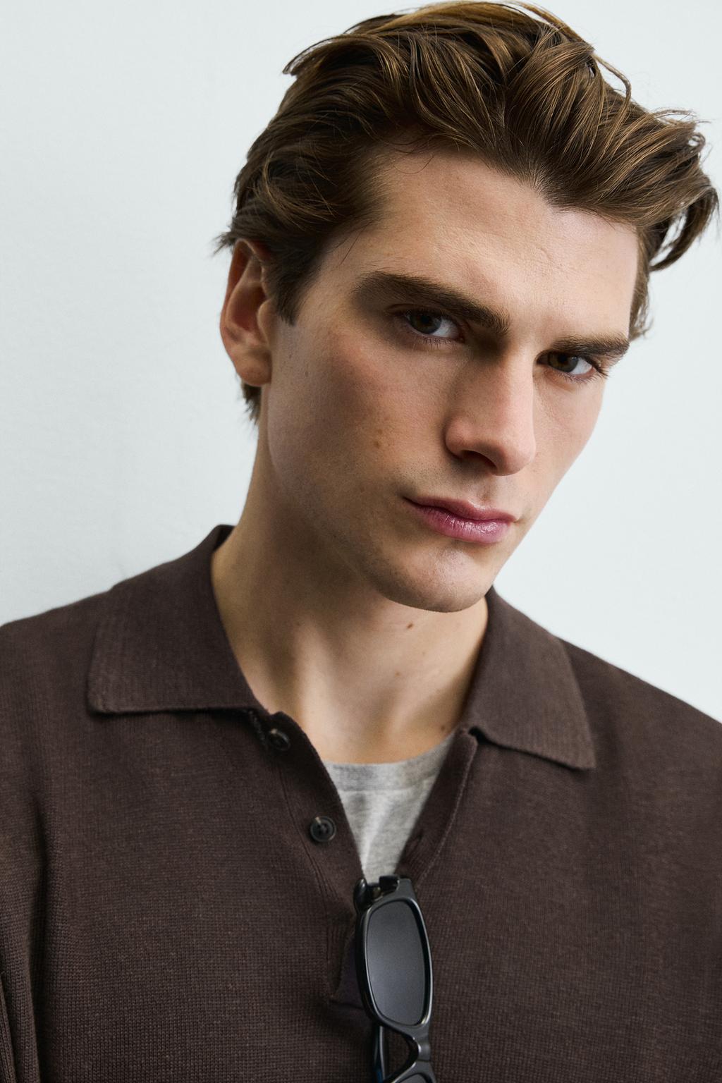 ПОЛО ИЗ СМЕСОВОГО ЛЬНА