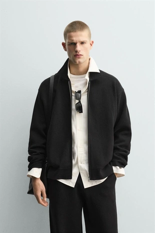 Кардиган с застежкой-молнией- Заказать в России