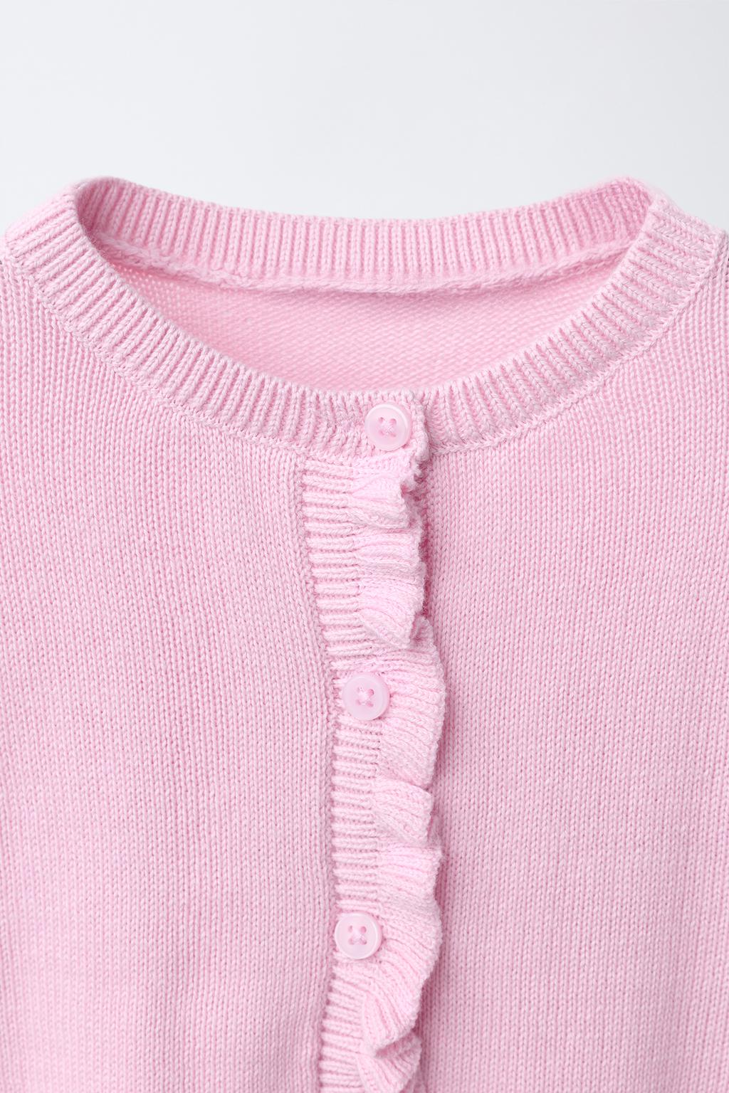 КАРДИГАН С ВОЛАНАМИ