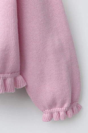 Кардиган с воланами- Заказать в России