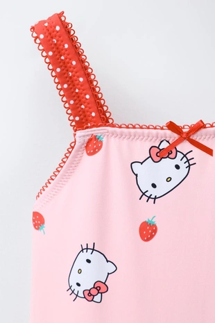 2-6 лет/купальник с принтом HELLO KITTY © SANRIO- Заказать в России